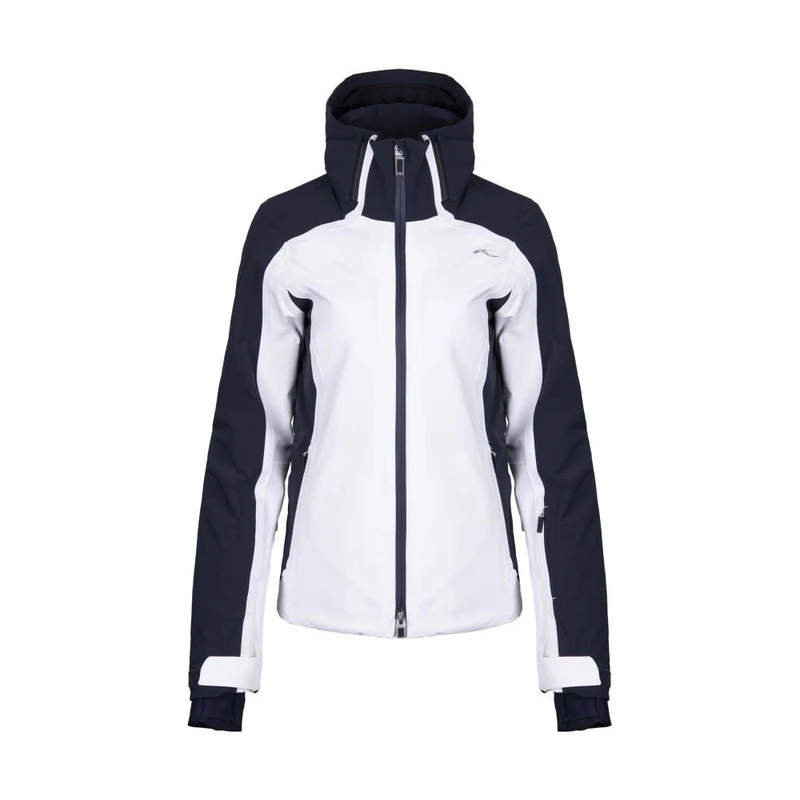 Kjus Womens Formula Ski Jacket (White/Deep Space) | Sportpursuit.com