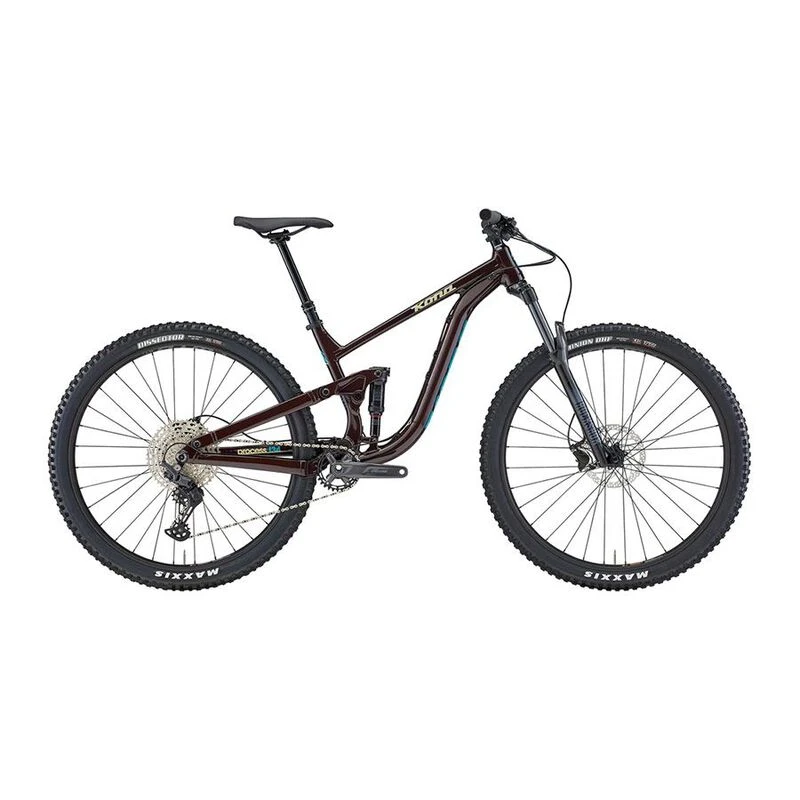 KONA PROCESS 134 29er 1x10S サイズM Kona Process 134 29 Full Suspension Mountain Bike (Dark Brown) | Sport