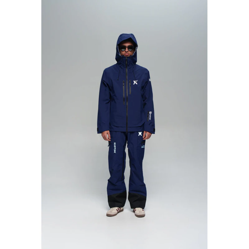 Quantino Jacket Kustom Mens Aquilo Ski Jacket (Navy) | Sportpursuit.com