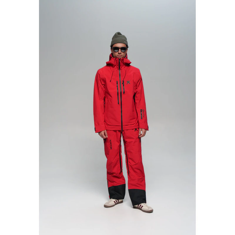 Quantino Jacket Kustom Mens Aquilo Ski Jacket (Red) | Sportpursuit.com
