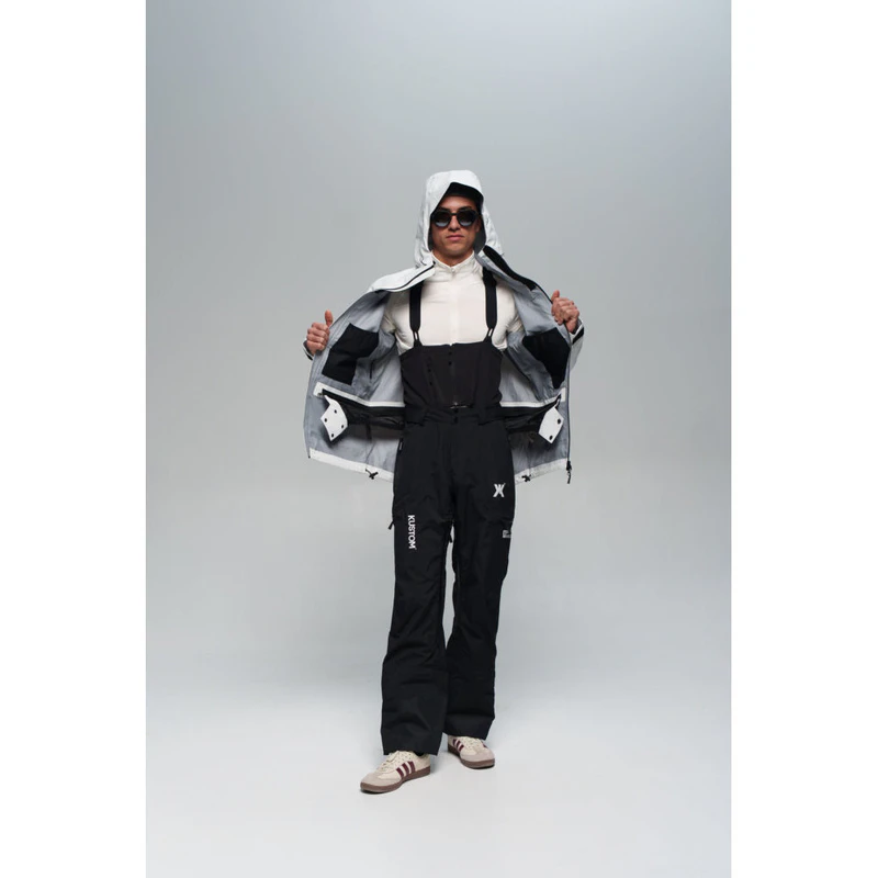 Kustom Mens Axis Baselayer Top (White) | Sportpursuit.com