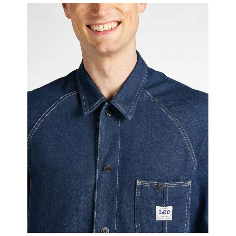 Lee Mens Loco Rework Denim Jacket (Dry) | Sportpursuit.com