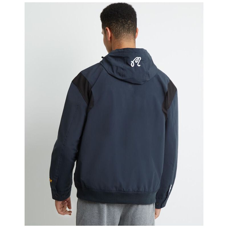 Lyle & Scott Mens Malbon x L&S Golf Jacket (Navy) | Sportpursuit.com