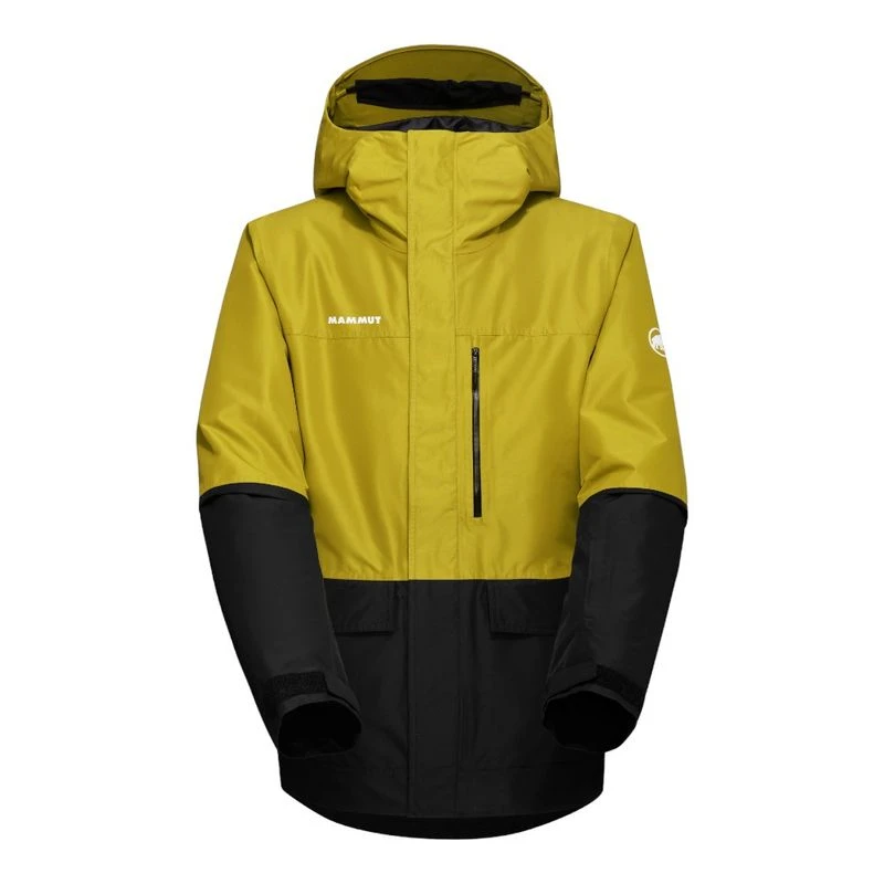 Mammut Mens Fall Line Jacket (Yellow) | Sportpursuit.com