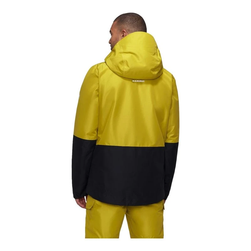 Mammut Mens Fall Line Jacket (Yellow) | Sportpursuit.com