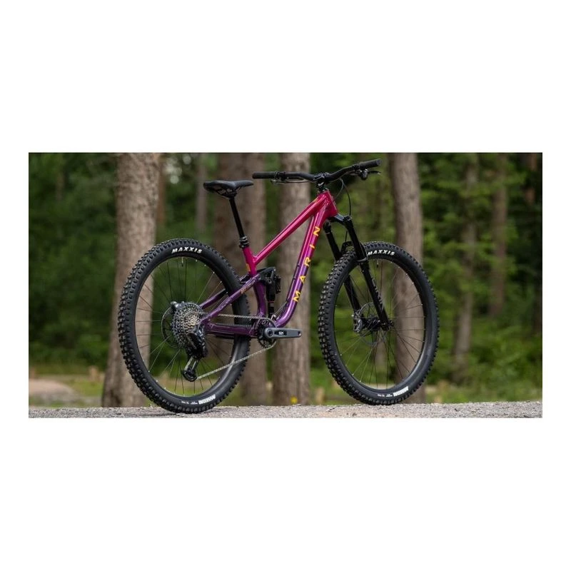Marin Bikes Rift Zone XR AXS Full Suspension Mountain Bike (Pink) | Sp