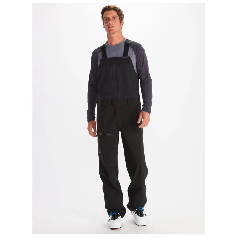 Marmot Mens Refuge Pro Bib Trousers (Black) | Sportpursuit.com