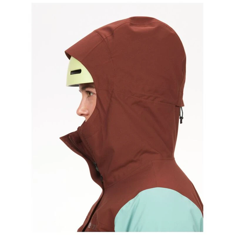 Marmot Womens Refuge Jacket (Chocolate/Blue Agave) | Sportpursuit.com