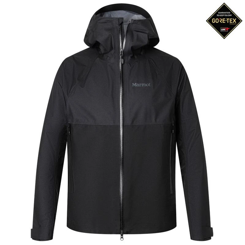 Marmot Mens Mitre Peak GTX Jacket (Black) | Sportpursuit.com