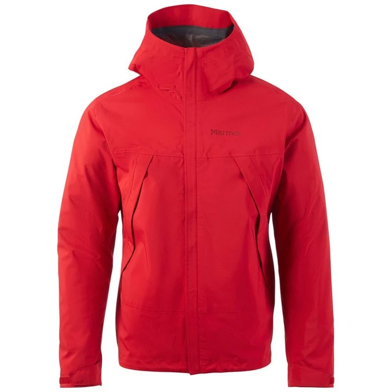 Marmot レッド フルジッパーウェア Marmot Mens PreCip Eco Pro Jacket (Team Red) | Sportpursuit.com