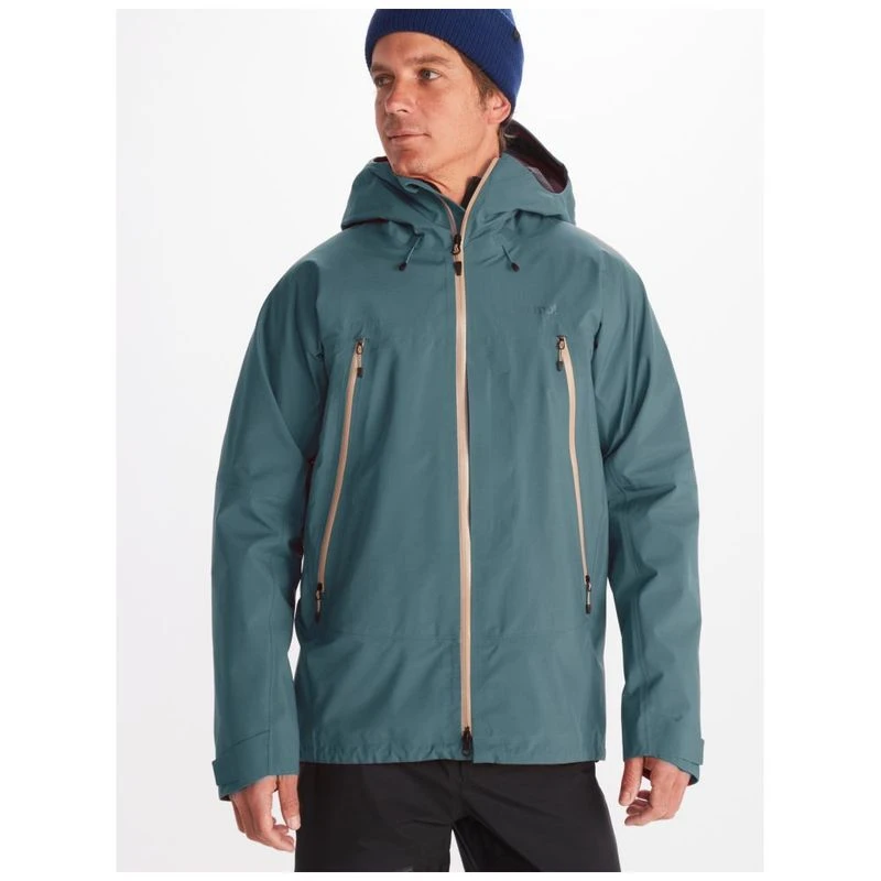 Marmot Mens Alpinist Jacket (Dark Jungle) | Sportpursuit.com