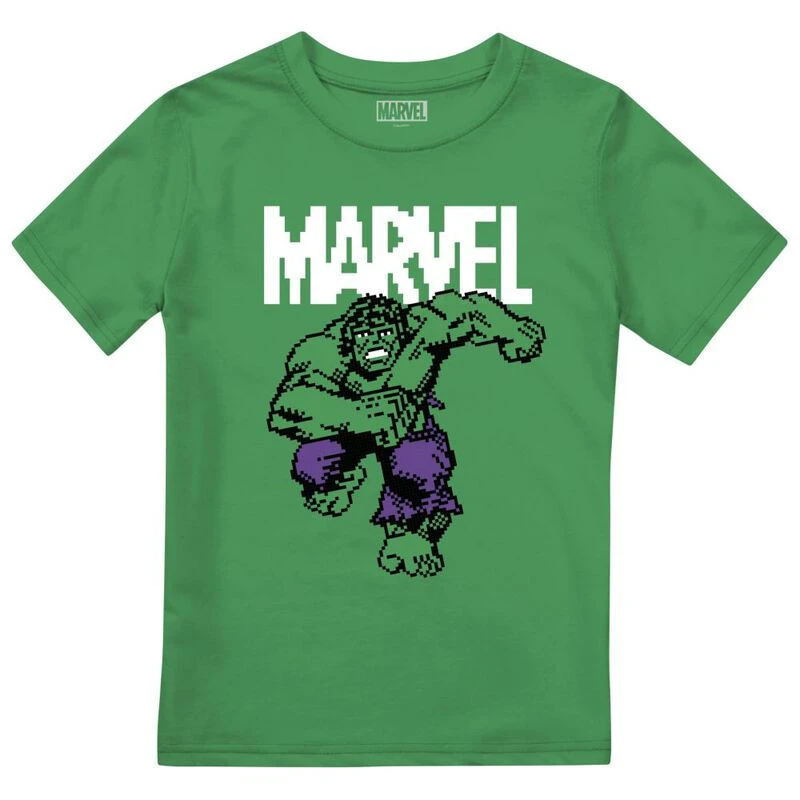 T-Shirt Uniqlo Homme Taille M - Vert - Marvel Les Deux Fils D'Odin - Manches Courtes