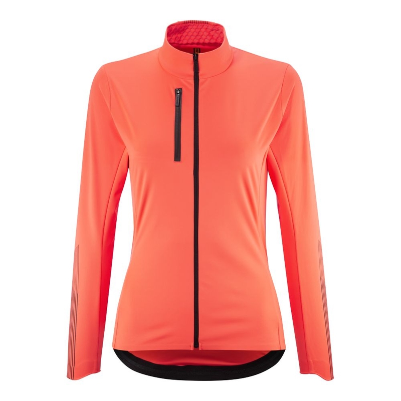 Castelli Womens Perfetto Ros Long Sleeve Jacket (Brilliant Pink) | Spo
