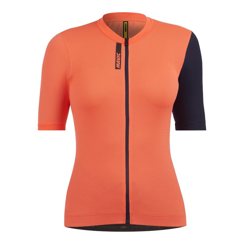 Pas Normal Studios Womens Solitude Mesh Jersey (Orange) | Sportpursuit