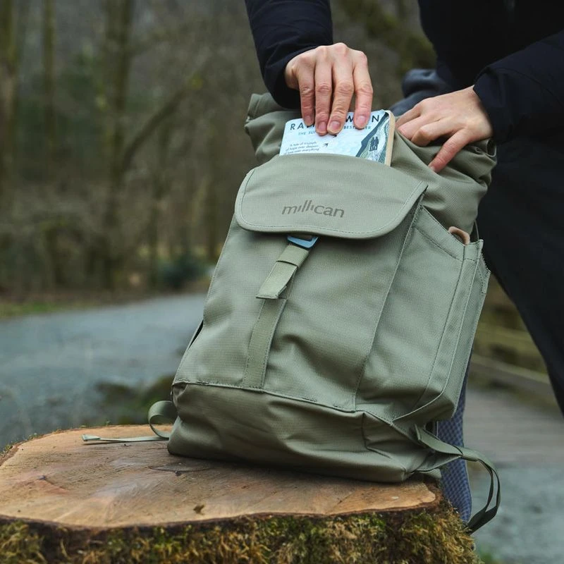 バッグ Millicas Millican Smith The Original Roll Pack 25L Daysack (Moss) | Sportpursui