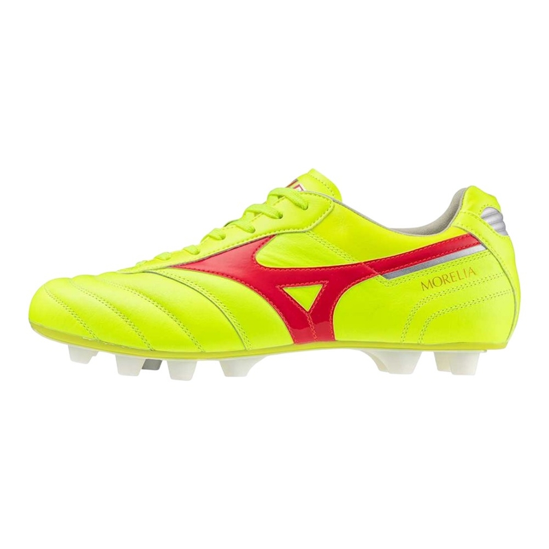 Mizuno Mens Morelia II Japan FG Firm Ground Football Boots (Yellow) |
