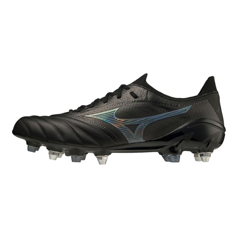 Mizuno Mens Morelia Neo IV ß Elite Soft Ground Football Boots (Black/G