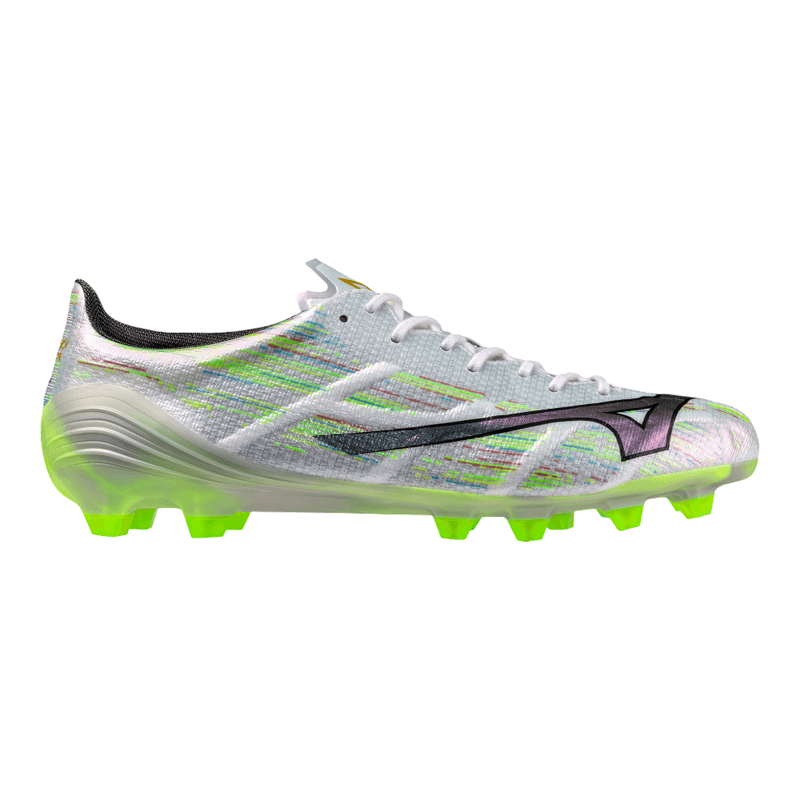 Mizuno Alpha II Japan AG Artificial Ground Football Boots (White) | Sp