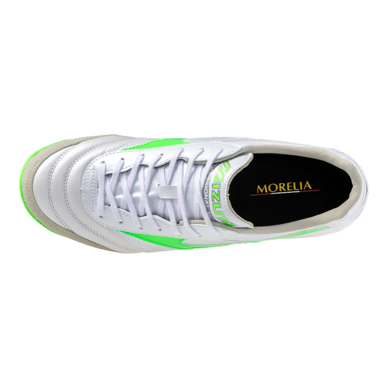 Mizuno Morelia Sala Elite TF Artificial Ground Football Boots (White/N