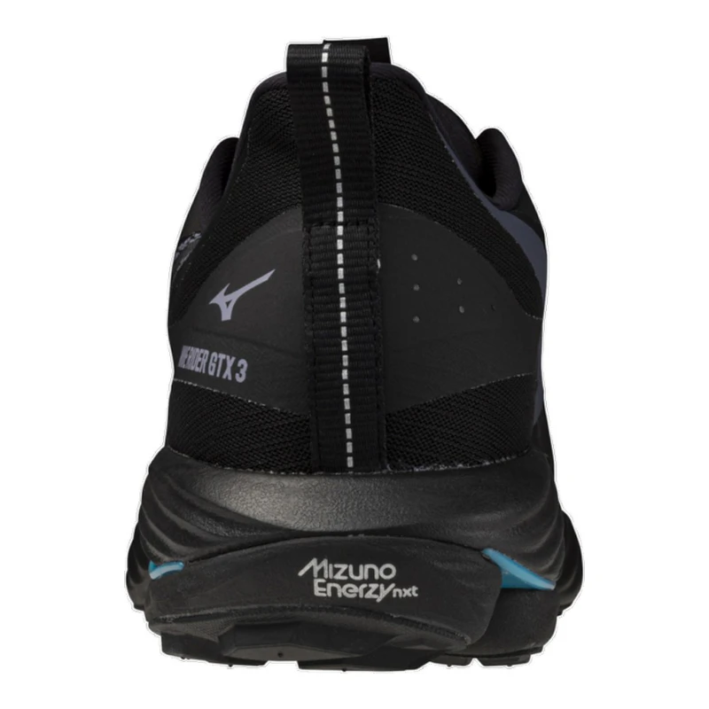 Mizuno Mens Wave Rider GTX 3 Running Shoes (Black) | Sportpursuit.com
