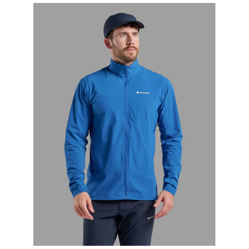 Montane Mens Tenacity Nano Softshell Jacket (Neptune Blue) | Sportpurs