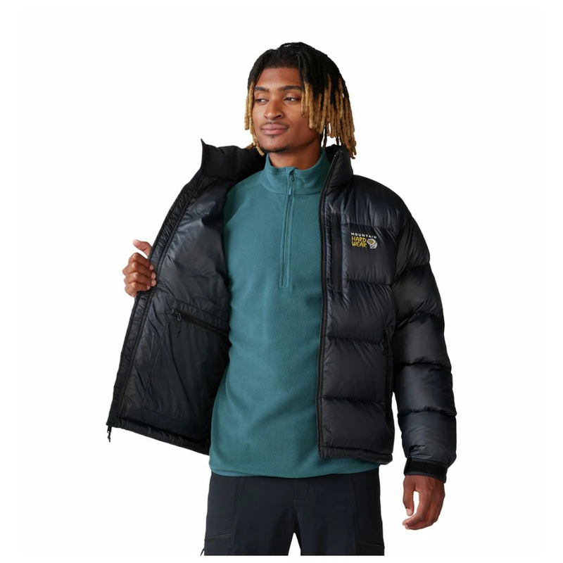 ジャケット・アウター mountain hardwear Subzero Down Jacket Mountain Hardwear Mens Subzero Down Down Jacket (BLACK) | Sportpursuit