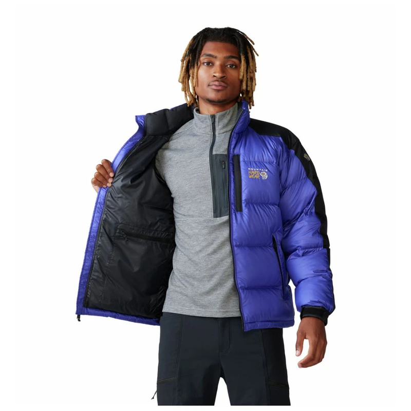 Mountain Hardwear Mens Subzero Down Down Jacket (Klein Blue) | Sportpu