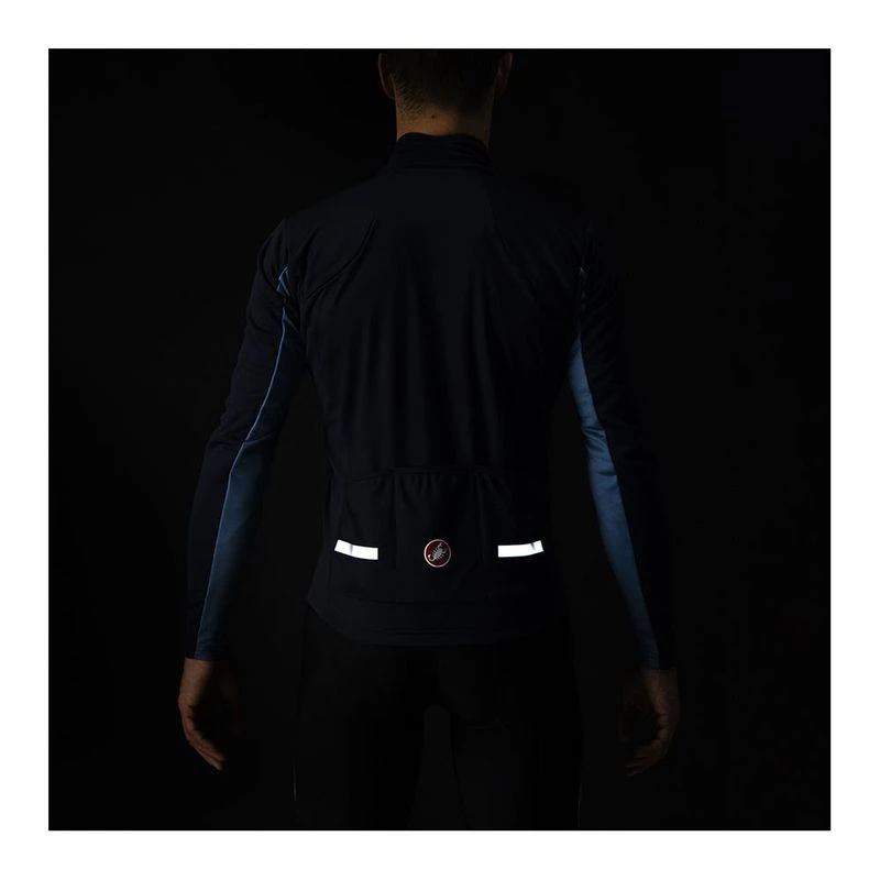 Castelli Mens Mortirolo 6S Jacket (Blue/Silver) | Sportpursuit.com