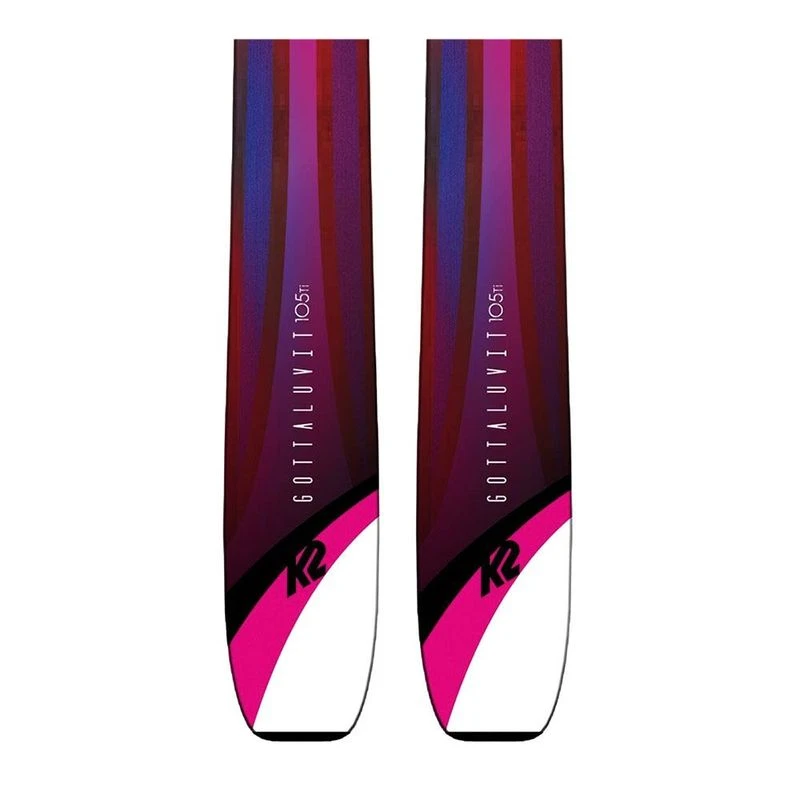 K2 Skis Gottaluvit 105 TI Femme (Rose) | privatesportshop.fr