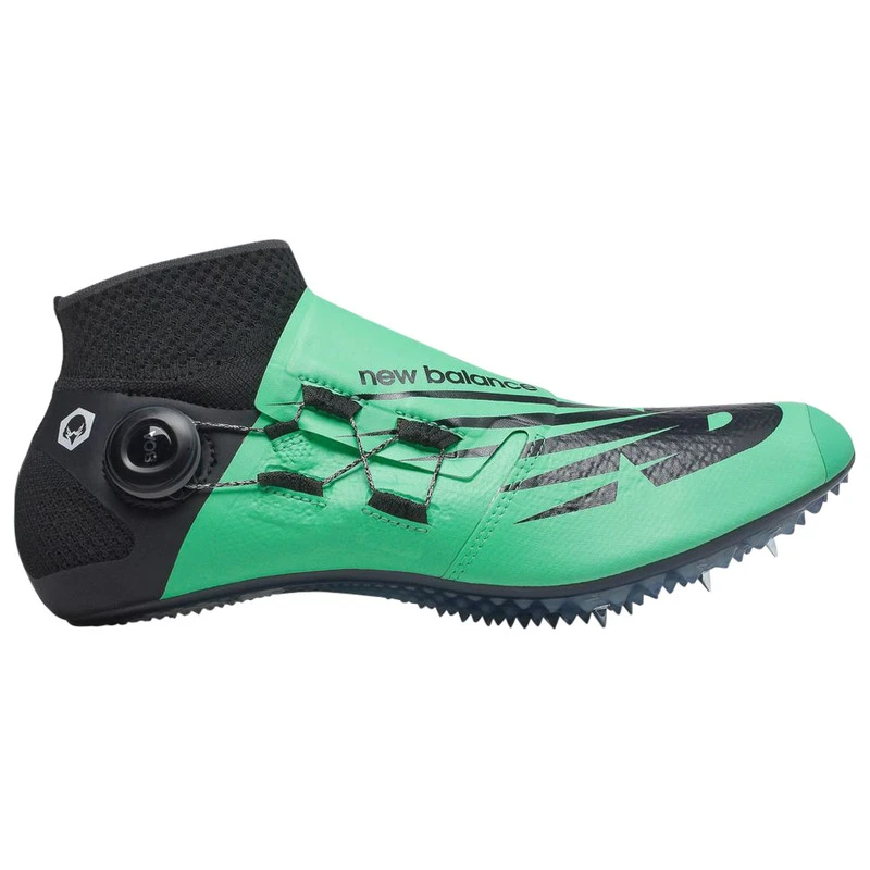New Balance Mens Sigma Harmony Running Spikes (Green/Black) | Sportpur