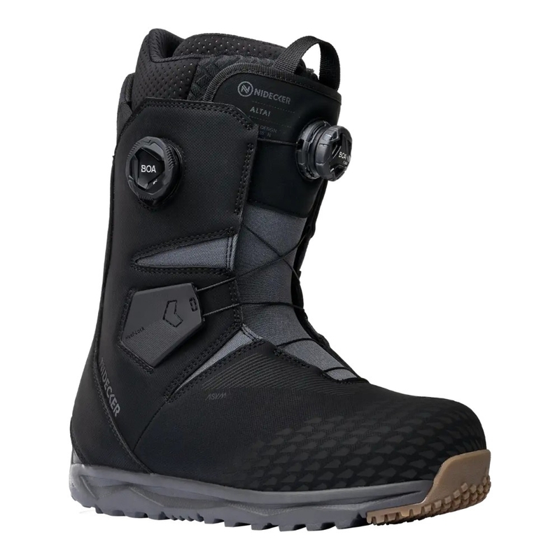 Nidecker Mens Supermatic Snowboard Bindings (Black) | Sportpursuit.com