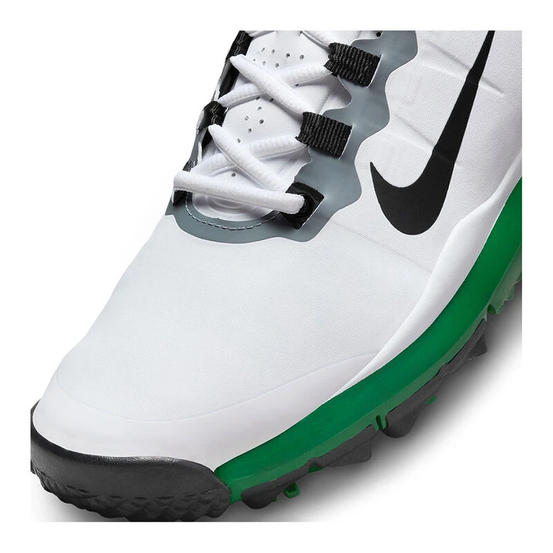 Nike Mens Tiger Woods 13 Golf Shoes (White/Black Pine Green Cool Grey)
