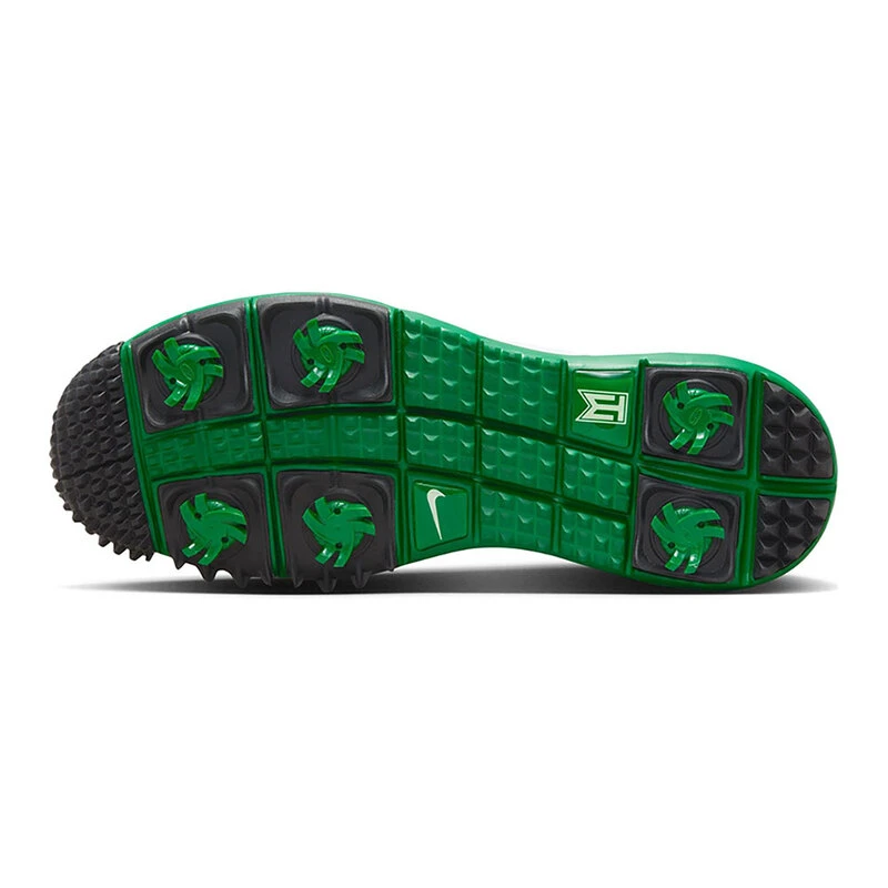 Nike Mens Tiger Woods 13 Golf Shoes (White/Black Pine Green Cool Grey)