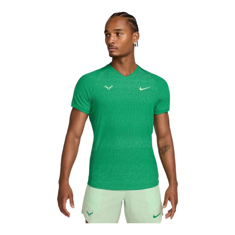 Nike Mens Rafa NKCT DFADV Jersey (Green) | Sportpursuit.com