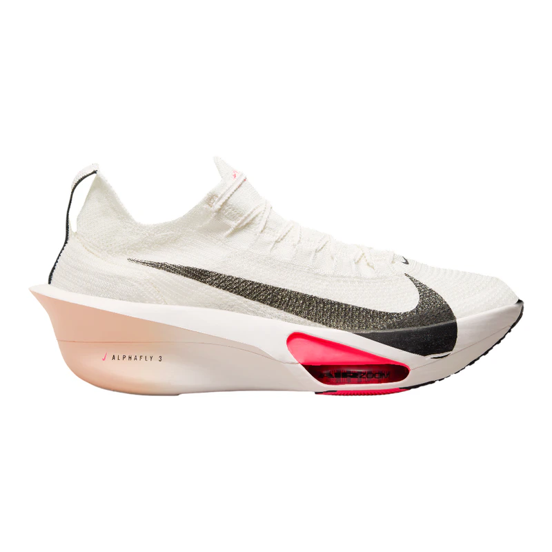 Nike Mens Air Zoom Alphafly Next 3 Running Shoes (Sail/Black-Crimson T