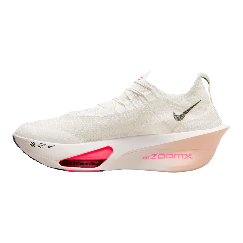 Nike Mens Air Zoom Alphafly Next 3 Running Shoes (Sail/Black-Crimson T