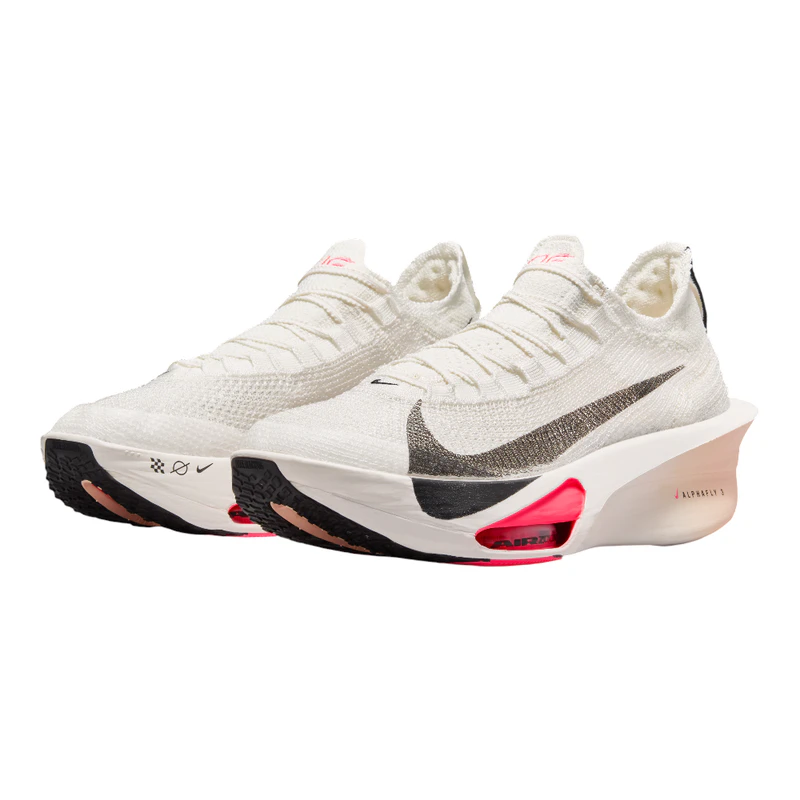 Nike Mens Air Zoom Alphafly Next 3 Running Shoes (Sail/Black-Crimson T
