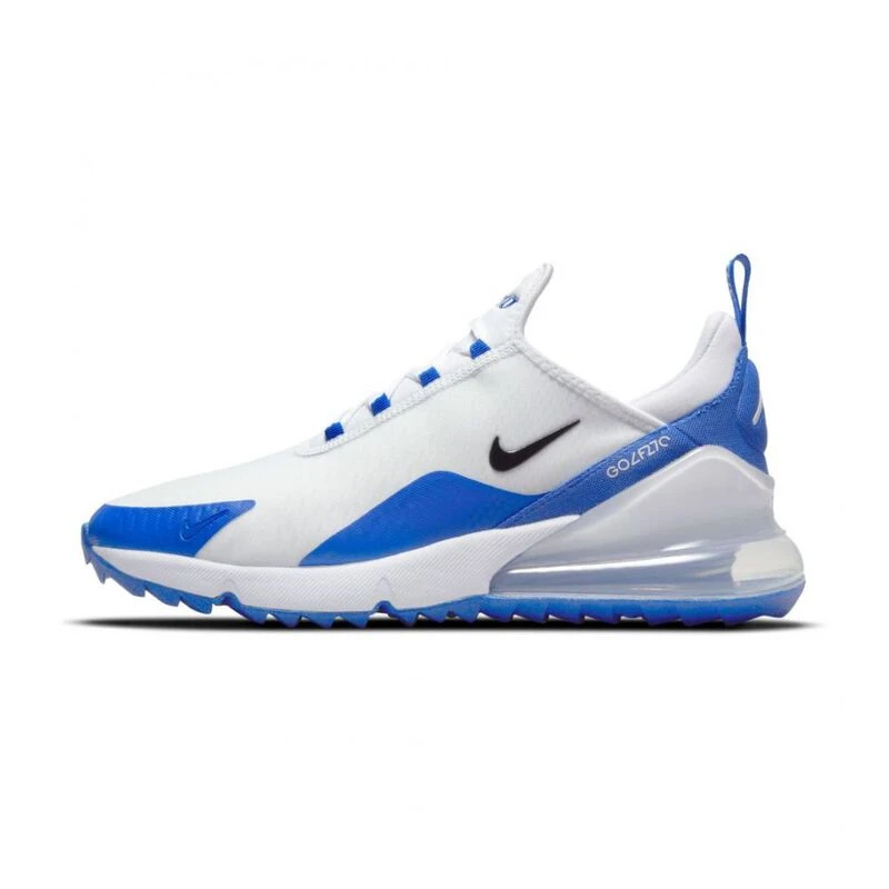 Nike Mens Air Max 270 G Golf Shoes (White/Racer Blue/Black) | Sportpur