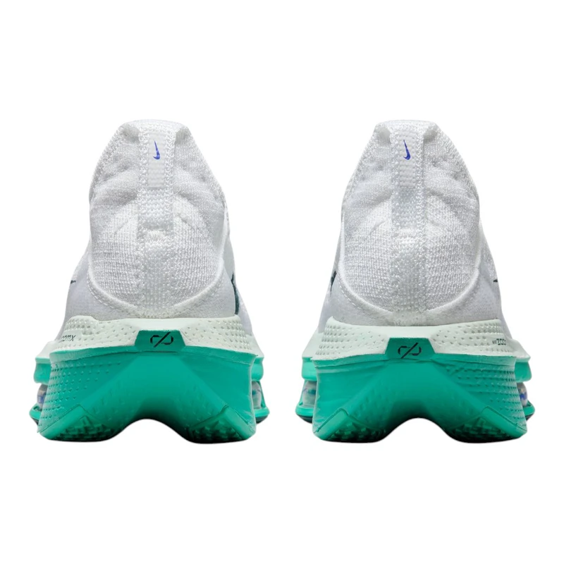 Nike Womens Air Zoom Alphafly Next% 2 Running Shoes (White/Deep Jungle