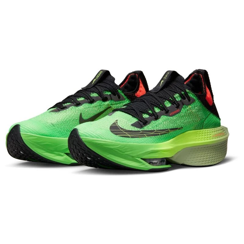 Nike Mens Alphafly 2 Running Shoes (Scream Green/Black  display picture 2