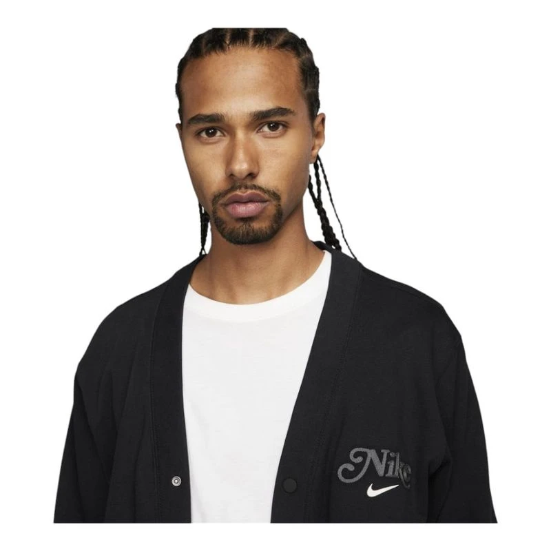Nike Mens NSW Trend Varsity Jacket (Black) | Sportpursuit.com