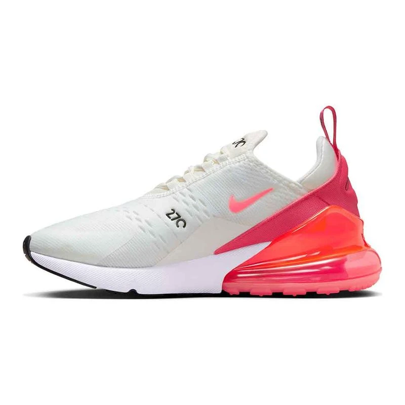 Nike Womens Air Max 270 Casual Shoes (Sail/Hot Punch-Aster Pink-White)