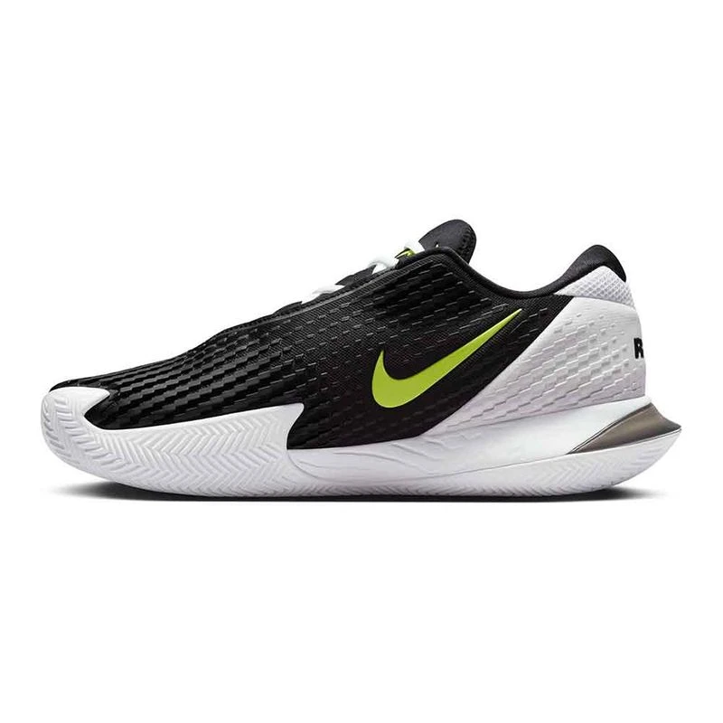 Nike Mens Air Zoom Vapor Cage 4 Rafa Clay Tennis Shoes (Black/Metallic