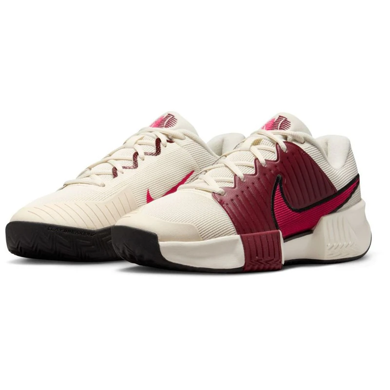 Nike Womens ZOOM GP CHALLENGE PRO CLY Casual Shoes (Pale Ivory/Rush Pi