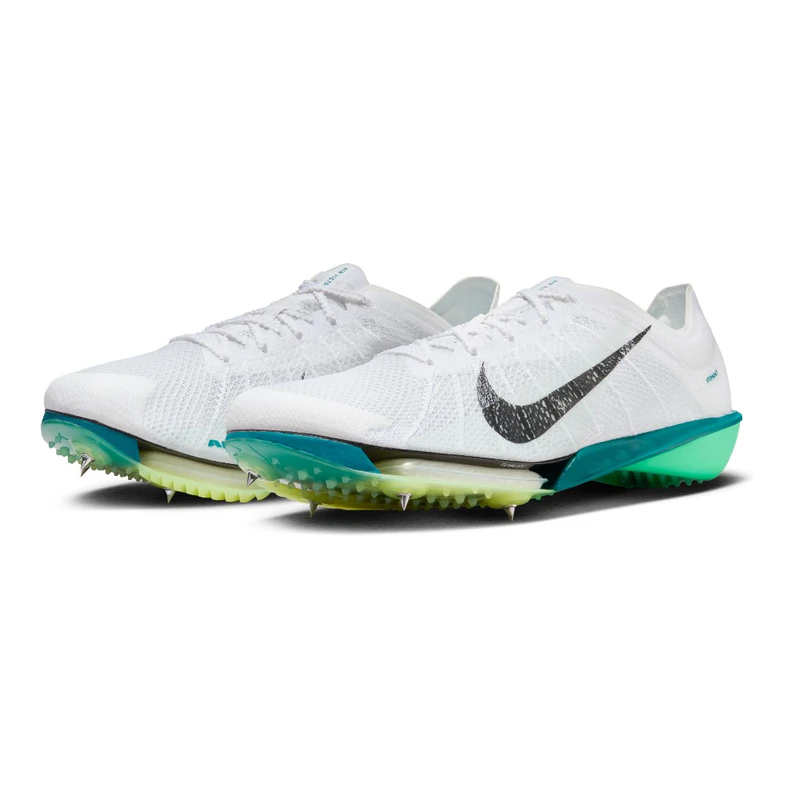 Nike Mens Air Zoom Victory 2 Spikes (White/Bright Spruce/Black) | Spor