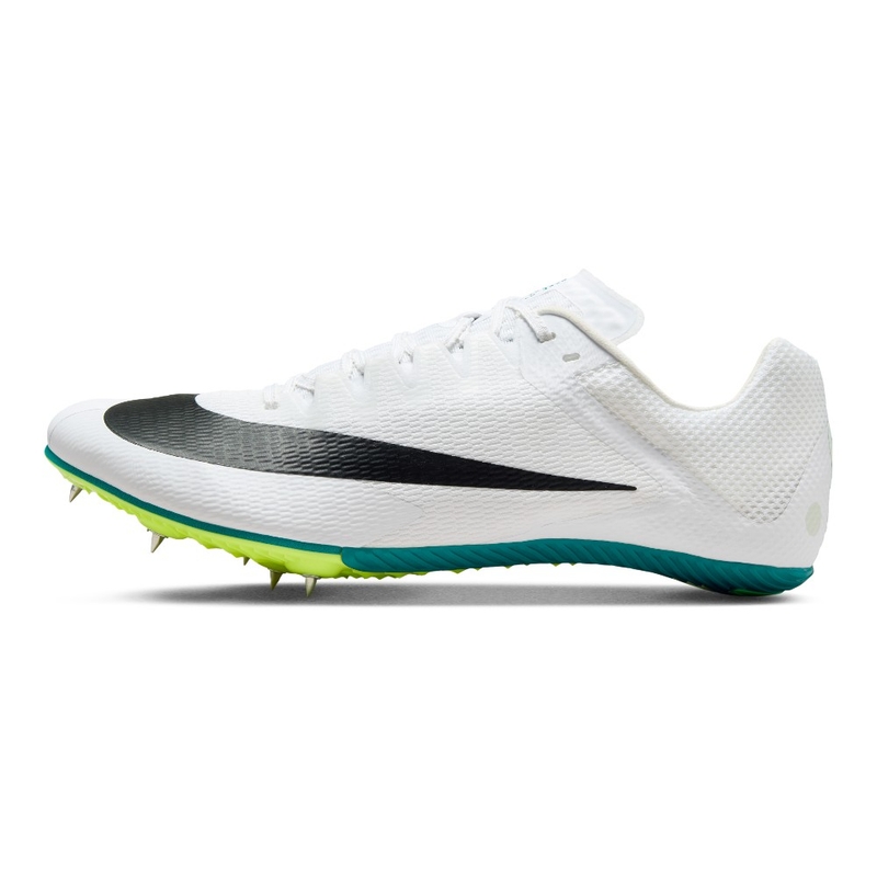 Nike Mens Zoom Rival Sprint Spikes (White/Black-Bright  display picture 1