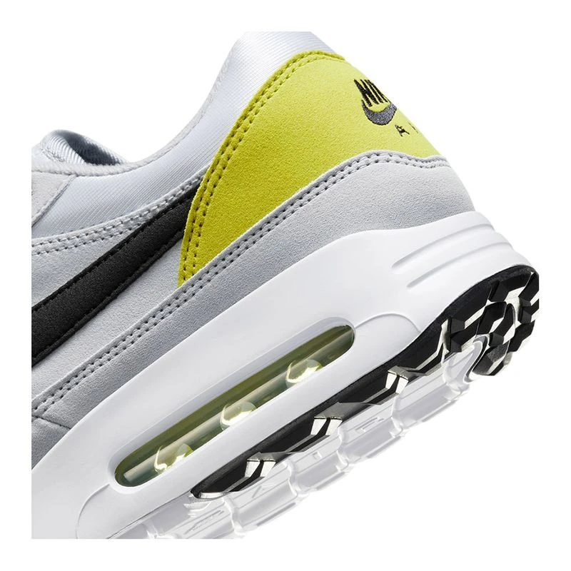 Nike Golf Air Max ゴルフシューズ グレー/イエロー Nike Mens Air Max 1 '86 OG G Golf Shoes (Grey) | Sportpursuit.com