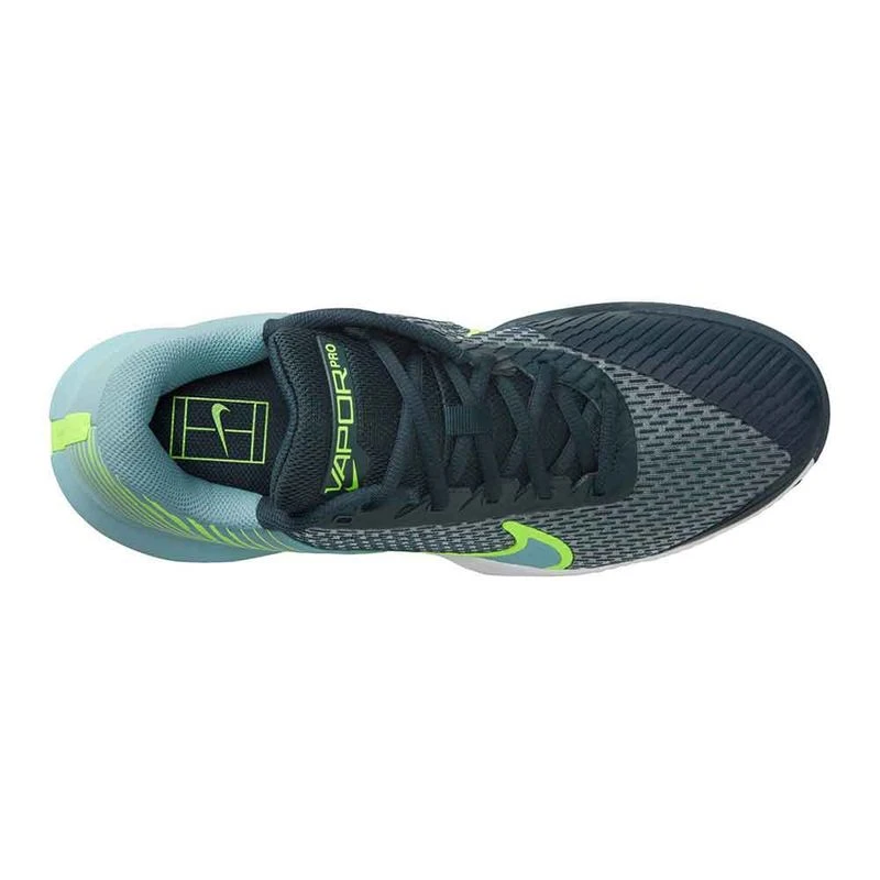 Nike Mens Court Air Zoom Vapor Pro 2 Clay Tennis Shoes (Blue) | Sportp