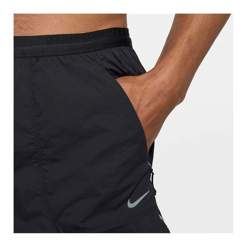 Nike Mens Dri-Fit ADV Running Division 4in 2in1 Shorts (Black/Black/Bl