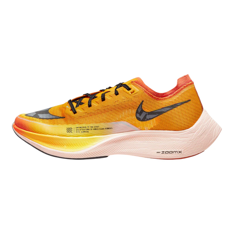 Nike ZoomX Vaporfly NEXT% 2 イエロー/オレンジ Nike Mens Vaporfly Next% 2 Running Shoes (Yellow) | Sportpursuit.com